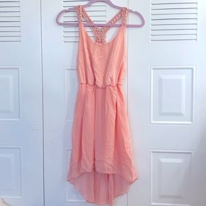 Peach Dress